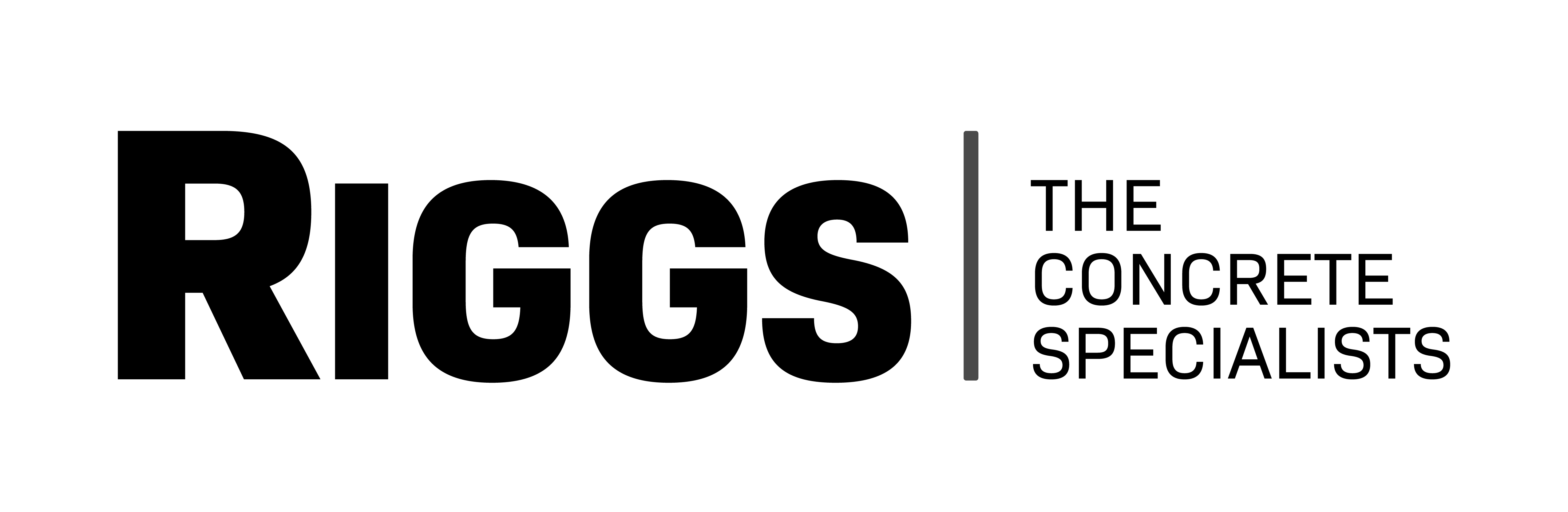 Transparent Background Riggs Logo Black